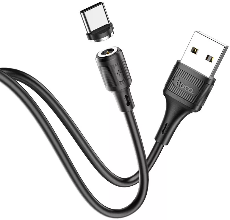 Кабель Hoco X52 Sereno USB-A - Type-C 15w 3a 1м cable Black - фото 4