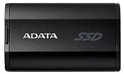 SSD Накопитель ADATA SD810 500GB USB3.2 Gen2x2 Black (SD810-500G-CBK) - фото SSD Накопитель ADATA SD810 500GB USB3.2 Gen2x2 Black (SD810-500G-CBK)