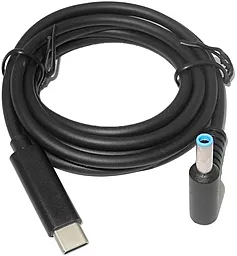 Кабель USB XoKo 65W 20V 3A USB Type-C - DC 4.5x0.6mm + PD Trigger Black (XK-DC4506) - фото Кабель USB XoKo 65W 20V 3A USB Type-C - DC 4.5x0.6mm + PD Trigger Black (XK-DC4506)