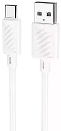 Кабель Hoco X88 Gratified USB-A - Type-C 15w 3a 2м cable White - фото Кабель Hoco X88 Gratified USB-A - Type-C 15w 3a 2м cable White