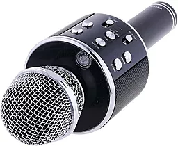 Беспроводной микрофон для караоке Wester WS-858 Black - миниатюра 3