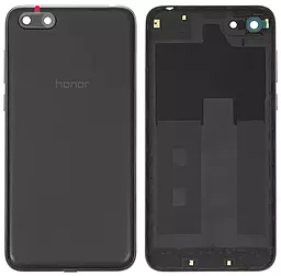 Задняя крышка корпуса Huawei Honor 7A / Honor 7s / Honor Play 7 со стеклом камеры Black