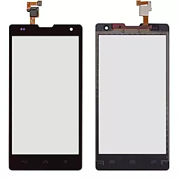 Сенсор (тачскрин) Huawei Honor 3C H30-U10 Black - фото Сенсор (тачскрин) Huawei Honor 3C H30-U10 Black