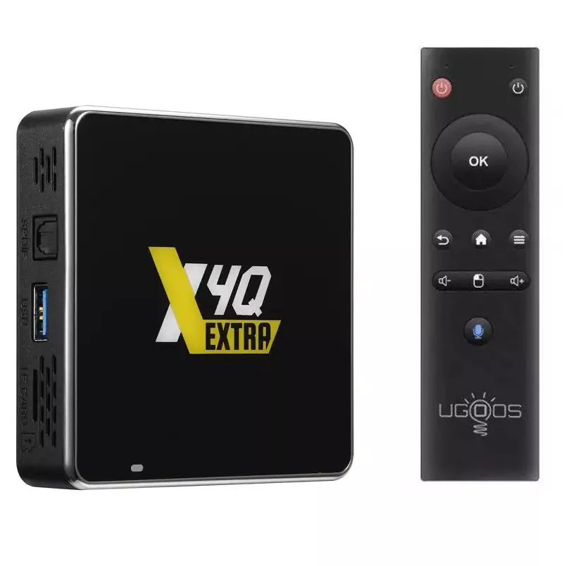 Смарт приставка Ugoos X4Q Extra 4/128 GB - фото 1