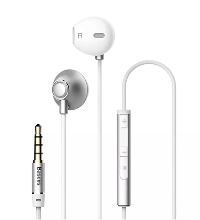 Наушники Baseus Encok H06 Silver - фото 1