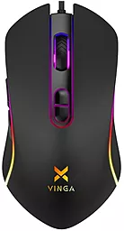 Комп'ютерна мишка Vinga MSG-185 Black - фото Комп'ютерна мишка Vinga MSG-185 Black