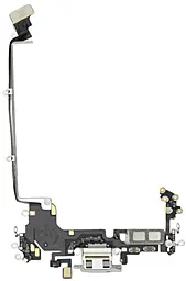 Нижній шлейф Apple iPhone 17 Pro з роз'ємом зарядки, з мікрофоном, (USA version) Silver - фото Нижній шлейф Apple iPhone 17 Pro з роз'ємом зарядки, з мікрофоном, (USA version) Silver