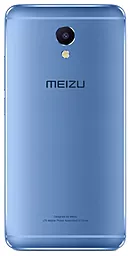 Задня кришка корпусу Meizu M5 Note зі склом камери Blue