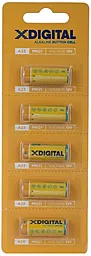 Батарейки X-digital A23 Alkaline BL 5шт 12 V
