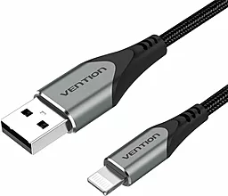 USB Кабель Vention 2.4A Lightning Cable Grey (LABHF)