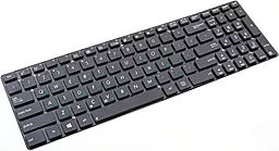 Клавіатура для ноутбуку Asus A55V A75V K55V K75V F751M K751M X751M R500A R500V R700V U57A без рамки чорна - мініатюра 2