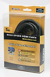 Видеокабель Viewcon HDMI v1.4 5m (VC-HDMI-160-5m) - миниатюра 2