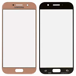Корпусне скло дисплея Samsung Galaxy A5 A520F 2017 (original) Pink