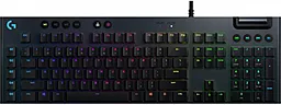 Клавиатура Logitech G815 Lightpeed RGB Mechanical GL Tactile (920-008991) Black - фото Клавиатура Logitech G815 Lightpeed RGB Mechanical GL Tactile (920-008991) Black