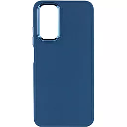 Чехол Epik TPU Bonbon Metal Style для Samsung Galaxy A13 4G Denim Blue - миниатюра 2