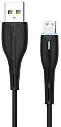 Кабель SkyDolphin S48L USB-A - Lightning 12w 2.4a 1м cable Black (USB-000422) - фото Кабель SkyDolphin S48L USB-A - Lightning 12w 2.4a 1м cable Black (USB-000422)