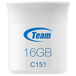 Флешка Team 16GB C151 White (TC15116GL01) - фото Флешка Team 16GB C151 White (TC15116GL01)
