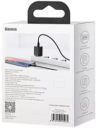 Сетевое зарядное устройство с быстрой зарядкой Baseus Super Si 30w PD USB-C home charger black (CCSUP-J01) - миниатюра 8