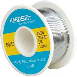 Припой проволочный Handskit (Sn60Pb40) 1.0 мм 50 г на катушке - фото Припой проволочный Handskit (Sn60Pb40) 1.0 мм 50 г на катушке