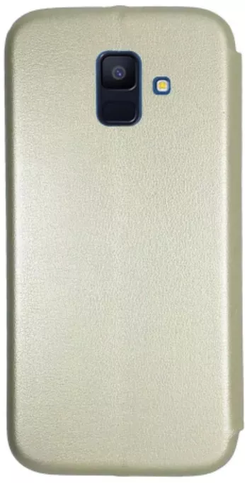 Чехол-книжка Level для Samsung Galaxy A6 2018 (A600) Gold - фото 2