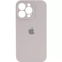 Чехол Silicone Case Full Camera для Apple iPhone 14 Pro Max Rock Ash - фото Чехол Silicone Case Full Camera для Apple iPhone 14 Pro Max Rock Ash