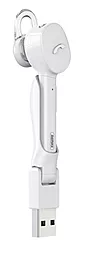 Блютуз гарнітура Remax RB-T27 White - фото Блютуз гарнітура Remax RB-T27 White