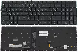 Клавиатура для ноутбука HP ProBook 850 G8, 855 G8 с подсветкой клавиш без рамки с джойстиком Black