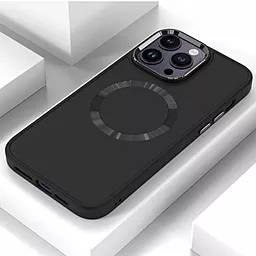 Чехол Epik TPU Bonbon Metal Style with MagSafe для Apple iPhone 14 Pro Black - миниатюра 2