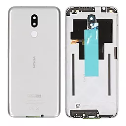 Задняя крышка корпуса Nokia 3.2, 2/16GB со стеклом камеры Original Steel - фото Задняя крышка корпуса Nokia 3.2, 2/16GB со стеклом камеры Original Steel