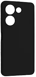 Чехол Epik Silicone Case Full Camera для Tecno Camon 20 Black - фото Чехол Epik Silicone Case Full Camera для Tecno Camon 20 Black