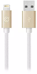 Кабель Lab.C USB-A - Lightning 12w 2.4a 1.2м cable Gold (LABC-505-GL_N) - фото Кабель Lab.C USB-A - Lightning 12w 2.4a 1.2м cable Gold (LABC-505-GL_N)