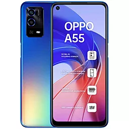 Смартфон Oppo A55 4/64GB Rainbow Blue (OFCPH2325_BLUE)