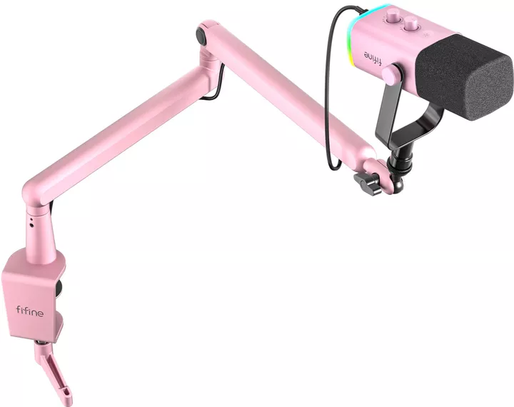 Микрофон Fifine TAM8P Pink - фото 4