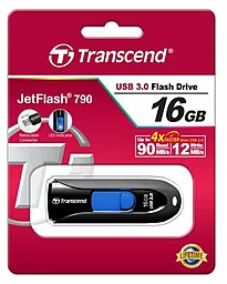 Флешка Transcend JetFlash 790 256 GB USB 3.0 (TS256GJF790K) Black - миниатюра 4