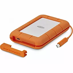 Внешний жесткий диск LaCie Thunderbolt/USB-C 5TB (STFS5000800) Orange - миниатюра 3