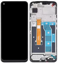 Дисплей Realme 6 (rev. 1540396362) с тачскрином и рамкой, Black - фото Дисплей Realme 6 (rev. 1540396362) с тачскрином и рамкой, Black