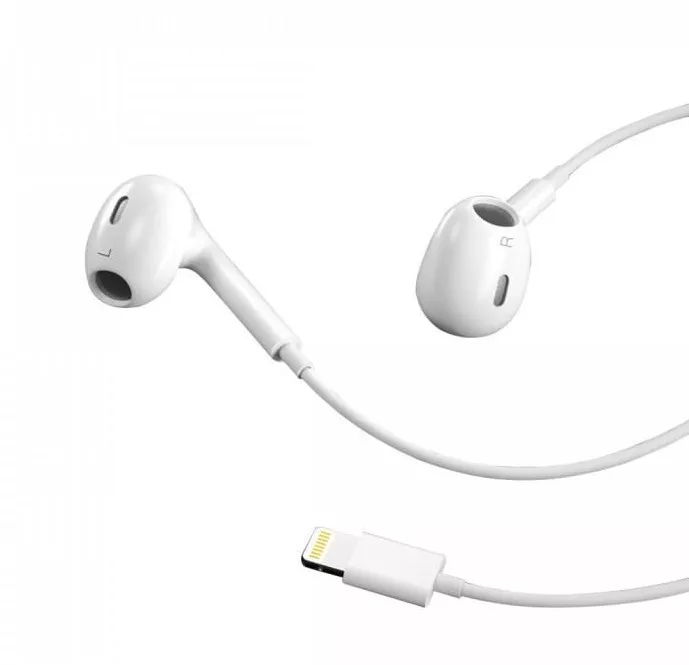 Наушники XO EP45 lightning White - фото 1