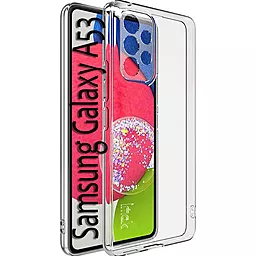 Силиконовый чехол BeCover для Samsung Galaxy A53 SM-A536 Transparancy (707557)