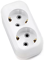 Колодка для удлинителя EC-2S 2 розетки 16A White - фото Колодка для удлинителя EC-2S 2 розетки 16A White