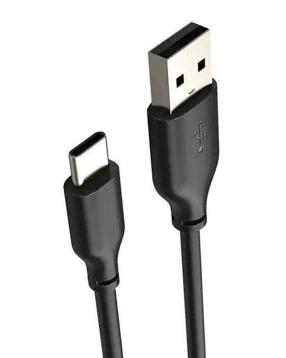 Кабель Cabletime USB-A - Type-C 15w 3a 1м cable Black (CA40H) - фото 2