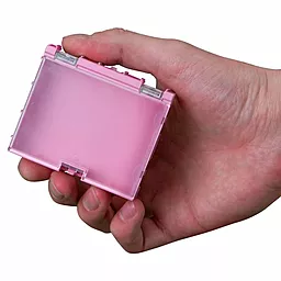 Касетниця для компонентів WENTAI 75х65х22 мм рожева - мініатюра 4