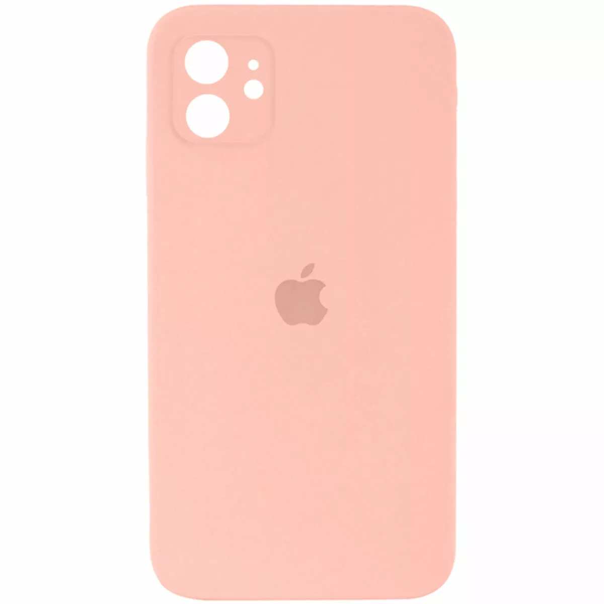 Чохол Silicone Case Full Camera для Apple iPhone 12  Grapefruit - фото 1