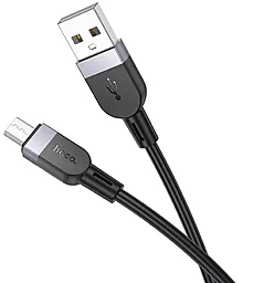 Кабель Hoco X109 USB-A - micro USB 12w 2.4a 3м cable Black - миниатюра 2 Кабель Hoco X109 USB-A - micro USB 12w 2.4a 3м cable Black - миниатюра 2