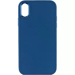 Чехол Epik TPU Bonbon Metal Style для Apple iPhone XR (6.1") Синий / Denim Blue