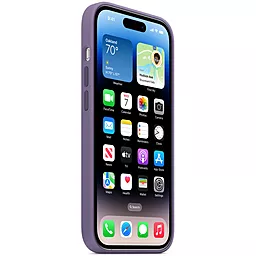 Чехол Apple Silicone Case Full with MagSafe and SplashScreen для Apple iPhone 14 Pro  Iris - миниатюра 3