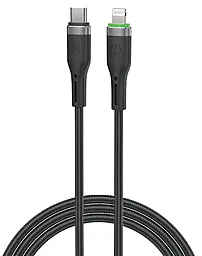 Кабель WIWU Wi-C070 OringLink USB Type-C - Lightning 27w 3a 1м PD cable Black