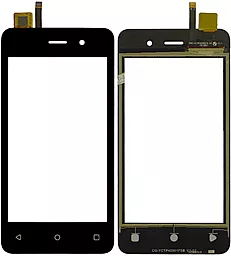 Сенсор (тачскрин) Fly FS405 Stratus 4 (original) Black - фото Сенсор (тачскрин) Fly FS405 Stratus 4 (original) Black