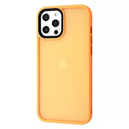 Чехол Wave Matte Colorful Case для Apple iPhone 12 Pro Max Orange