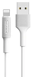 Кабель USB Borofone BX1 Lightning Cable White