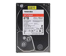 Жорсткий диск Toshiba P300 3.5" 6TB (HDWD260UZSVA)